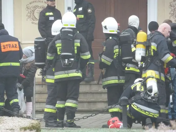 Barbórkowy bieg strażaków, Wieliczka — 14.12.2013 — zdjęcie 6