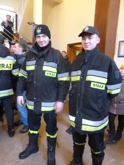 Barbórkowy bieg strażaków, Wieliczka — 14.12.2013 — zdjęcie 13