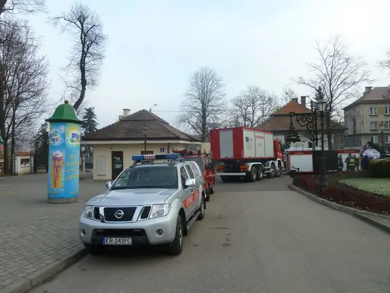 Barbórkowy bieg strażaków, Wieliczka — 14.12.2013 — zdjęcie 22