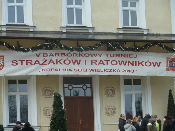 Barbórkowy bieg strażaków, Wieliczka — 14.12.2013 — zdjęcie 24
