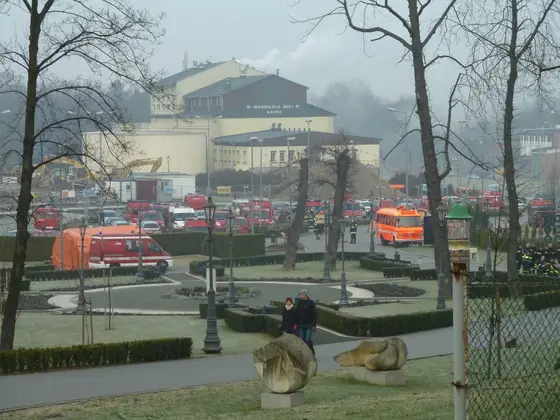 Barbórkowy bieg strażaków, Wieliczka — 14.12.2013 — zdjęcie 27