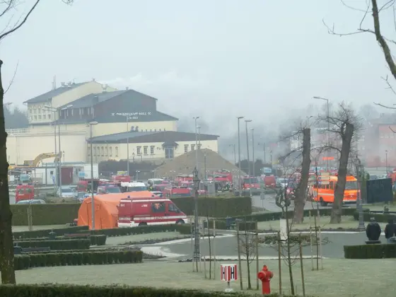 Barbórkowy bieg strażaków, Wieliczka — 14.12.2013 — zdjęcie 28