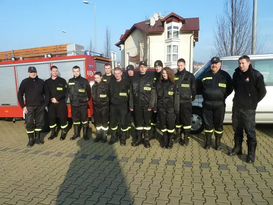 Barbórkowy bieg strażaków, Wieliczka — 14.12.2013 — zdjęcie 51
