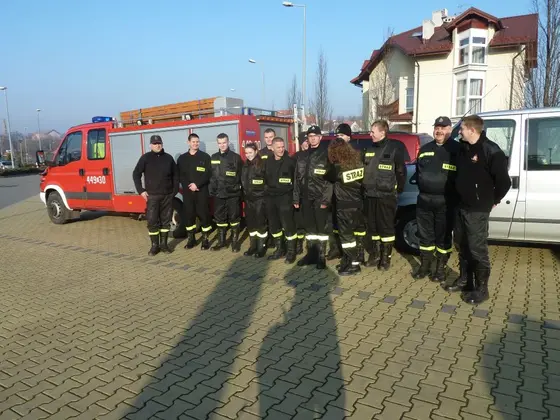 Barbórkowy bieg strażaków, Wieliczka — 14.12.2013 — zdjęcie 52