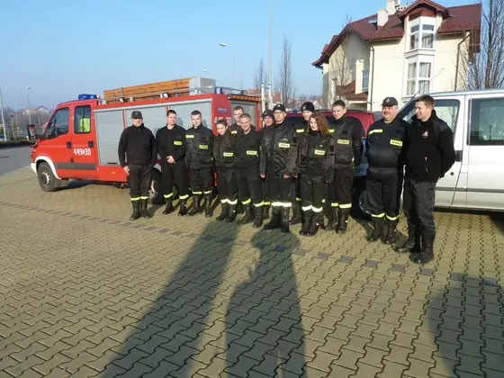 Barbórkowy bieg strażaków, Wieliczka — 14.12.2013 — zdjęcie 53