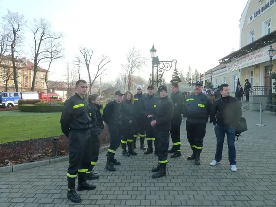 Barbórkowy bieg strażaków, Wieliczka — 14.12.2013 — zdjęcie 55
