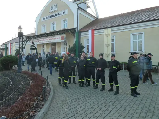 Barbórkowy bieg strażaków, Wieliczka — 14.12.2013 — zdjęcie 56