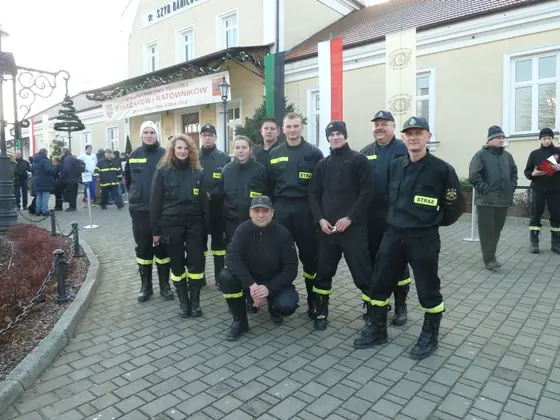 Barbórkowy bieg strażaków, Wieliczka — 14.12.2013 — zdjęcie 59