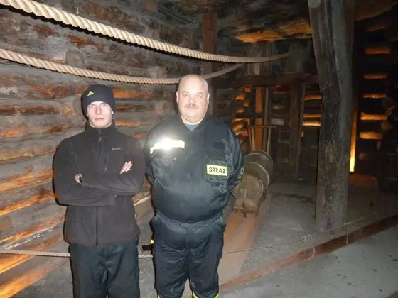 Barbórkowy bieg strażaków, Wieliczka — 14.12.2013 — zdjęcie 61