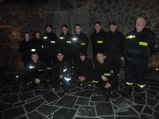Barbórkowy bieg strażaków, Wieliczka — 14.12.2013 — zdjęcie 62