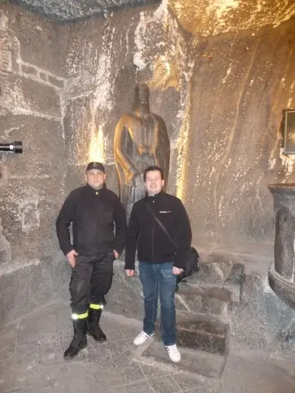 Barbórkowy bieg strażaków, Wieliczka — 14.12.2013 — zdjęcie 65