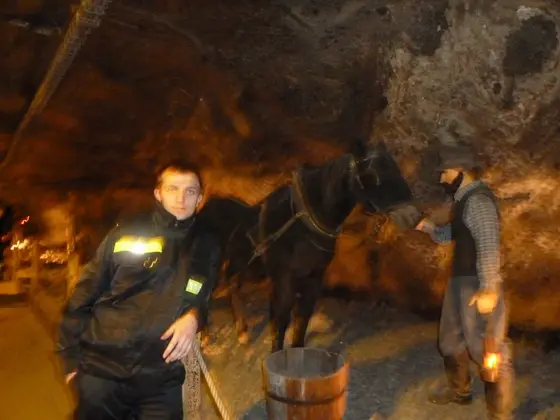 Barbórkowy bieg strażaków, Wieliczka — 14.12.2013 — zdjęcie 66