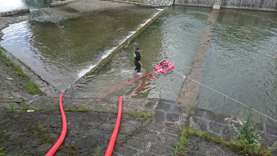 Ćwiczenia Gorlice z przetłaczania wody — zdjęcie 14