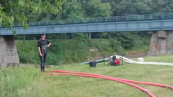Ćwiczenia Gorlice z przetłaczania wody — zdjęcie 23
