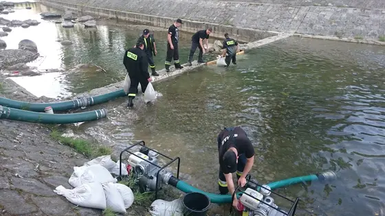 Ćwiczenia Gorlice z przetłaczania wody — zdjęcie 47