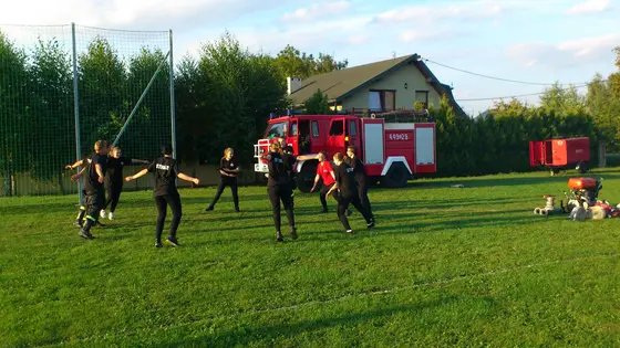 Ćwiczenia przed zawodami sportowo-pożarniczymi 2013