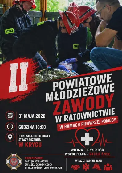 II Powiatowe Młodzieżowe Zawody w Ratownictwie — 31.05.2026