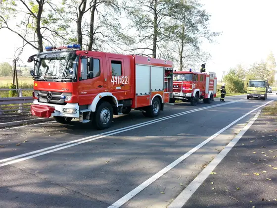 Kolizja drogowa – 11.10.2014