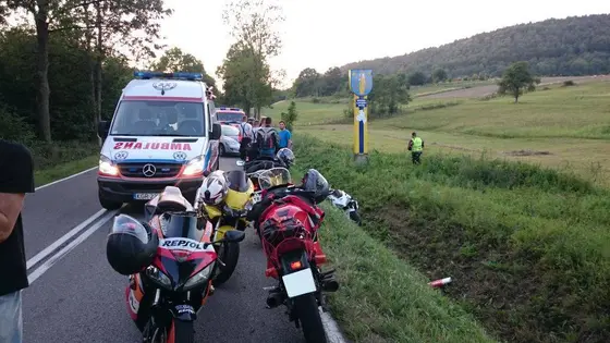 Kolizja w Bednarce – 30.08.2015