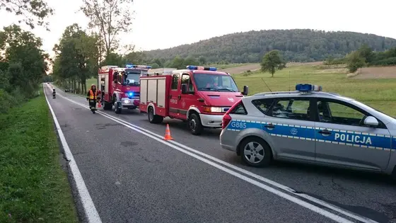 Kolizja w Bednarce – 30.08.2015 — zdjęcie 5