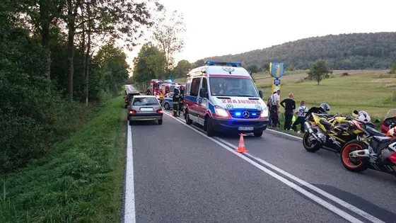 Kolizja w Bednarce – 30.08.2015 — zdjęcie 6