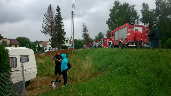 Kolizja w Rozdzielu – 13.07.2015 — zdjęcie 3