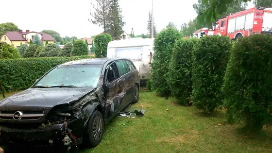 Kolizja w Rozdzielu – 13.07.2015 — zdjęcie 4