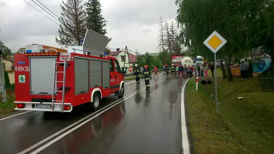 Kolizja w Rozdzielu – 13.07.2015 — zdjęcie 6