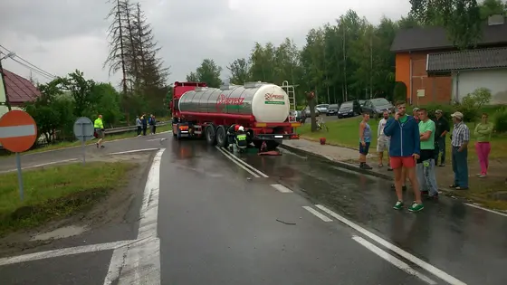 Kolizja w Rozdzielu – 13.07.2015 — zdjęcie 7
