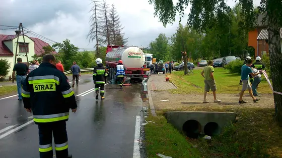 Kolizja w Rozdzielu – 13.07.2015 — zdjęcie 11