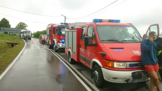 Kolizja w Rozdzielu – 13.07.2015 — zdjęcie 16