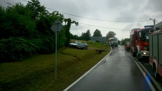 Kolizja w Rozdzielu – 13.07.2015 — zdjęcie 17
