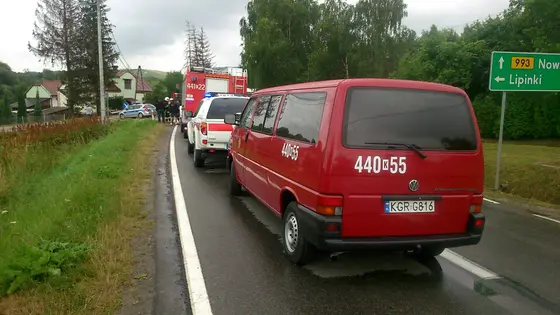 Kolizja w Rozdzielu – 13.07.2015 — zdjęcie 20
