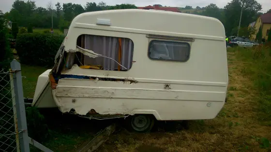 Kolizja w Rozdzielu – 13.07.2015 — zdjęcie 23
