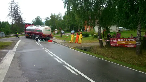 Kolizja w Rozdzielu – 13.07.2015 — zdjęcie 24