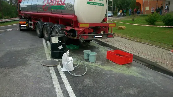 Kolizja w Rozdzielu – 13.07.2015 — zdjęcie 27