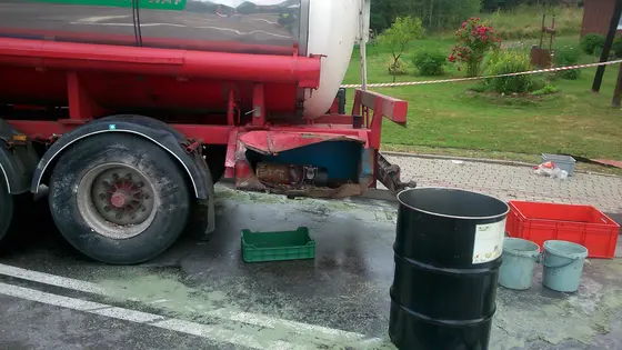 Kolizja w Rozdzielu – 13.07.2015 — zdjęcie 28