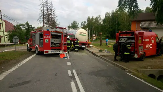Kolizja w Rozdzielu – 13.07.2015 — zdjęcie 29