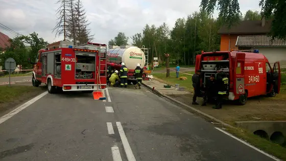 Kolizja w Rozdzielu – 13.07.2015 — zdjęcie 30