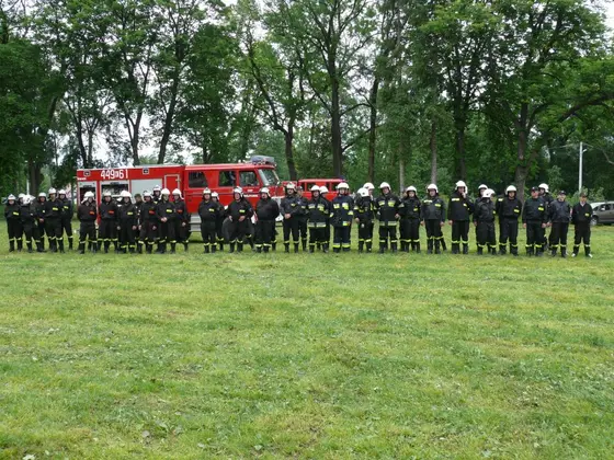 Manewry strażackie w Lipinkach — 01.06.2014