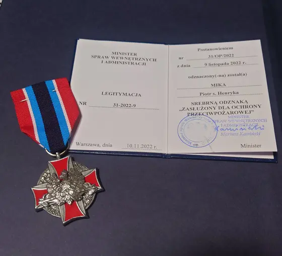 Obchody Dnia Strażaka Gorlice — odznaczenia — zdjęcie 12