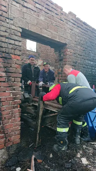 Pomoc Gaździe po pożarze — zdjęcie 2