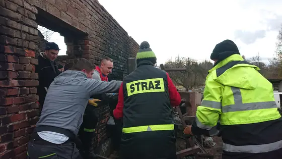 Pomoc Gaździe po pożarze — zdjęcie 4