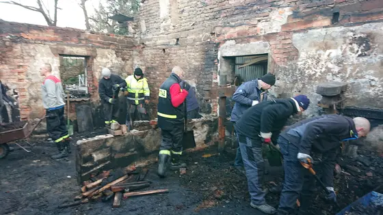 Pomoc Gaździe po pożarze — zdjęcie 12