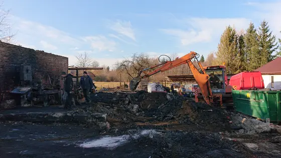 Pomoc Gaździe po pożarze — zdjęcie 16