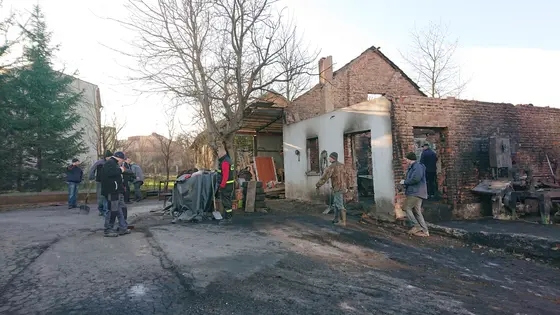 Pomoc Gaździe po pożarze — zdjęcie 18