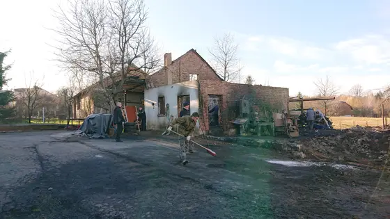 Pomoc Gaździe po pożarze — zdjęcie 19