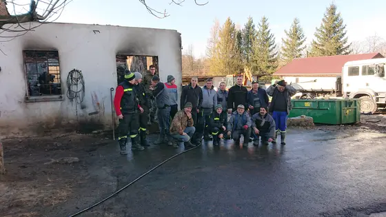 Pomoc Gaździe po pożarze — zdjęcie 28
