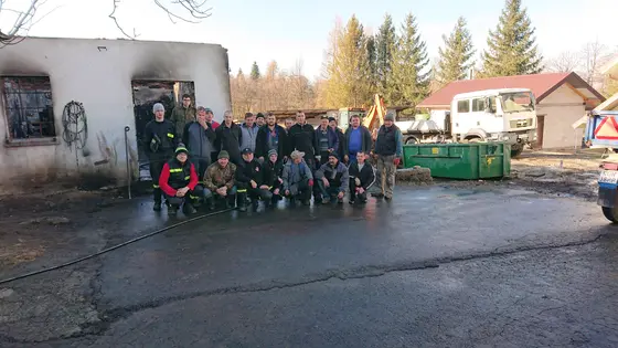Pomoc Gaździe po pożarze — zdjęcie 29