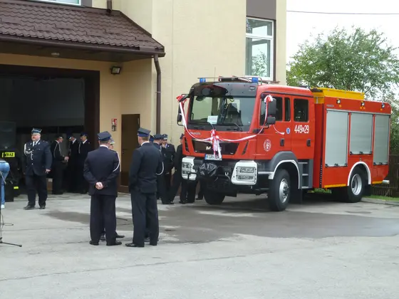 Poświęcenie samochodu MAN — 04.10.2014 — zdjęcie 3